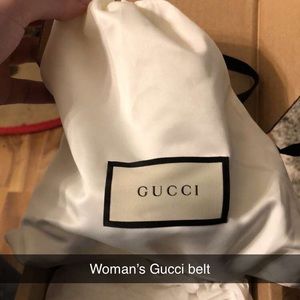 Woman’s Gucci Belt